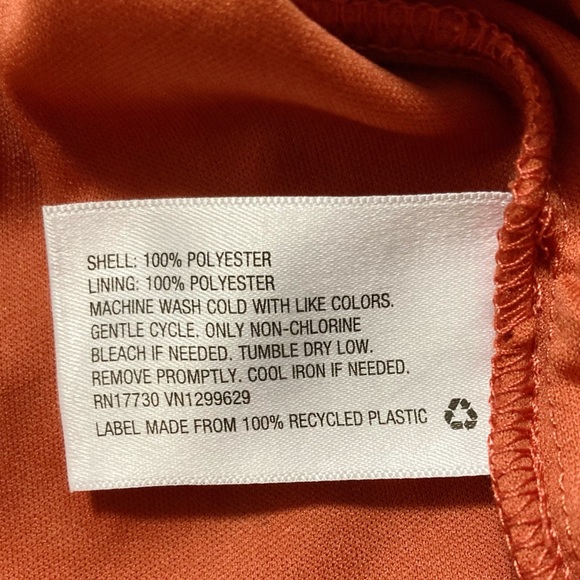 XHILERATION Dusty peach floral maxi dress boho cottagecore sundress ~ XS SMALL - Picture 13 of 15